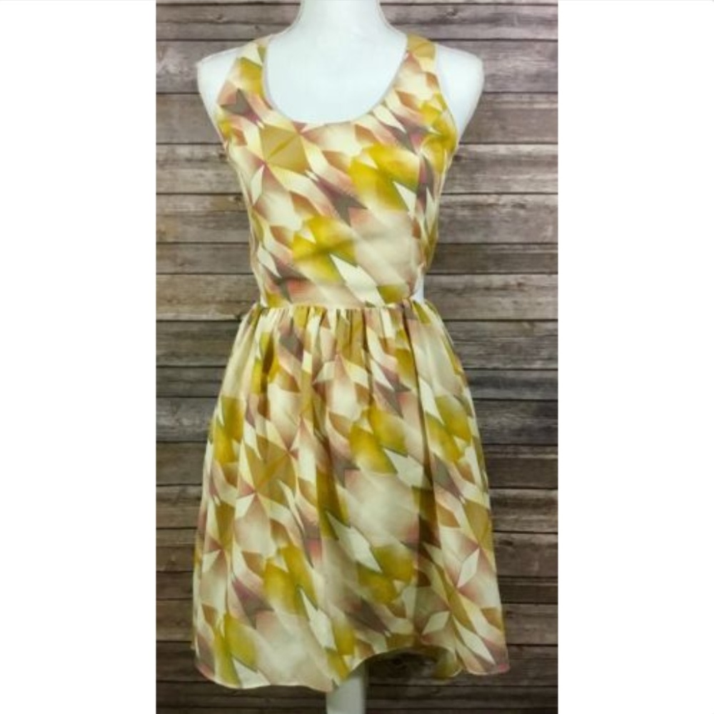 Chelsea & Violet Womens Cutout Hi Low Dress M25